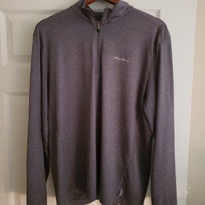 Eddie Bauer FreeDry Pullover Gray L